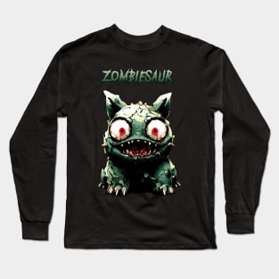 Zombiesaur, the zombie dinosaur Long Sleeve T-Shirt